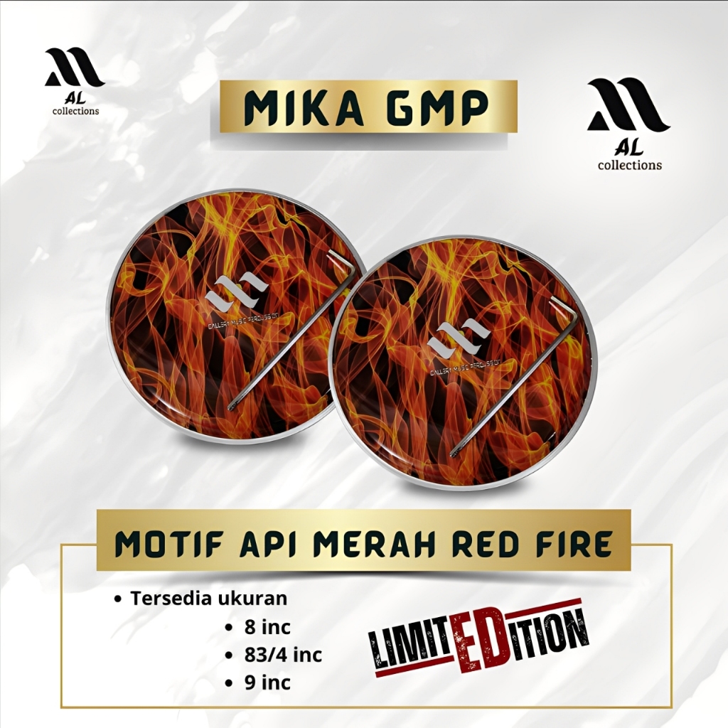 mika darbuka gmp api red fire termurah