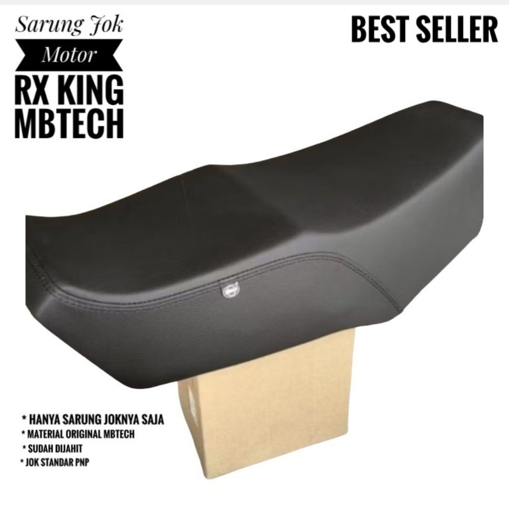 Sarung Cover Kulit Jok Motor RX King Bahan MBtech Original