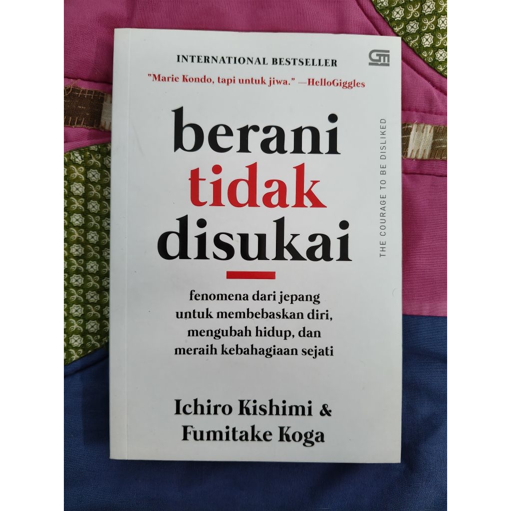 Novel Berani Tidak Disukai - Preloved