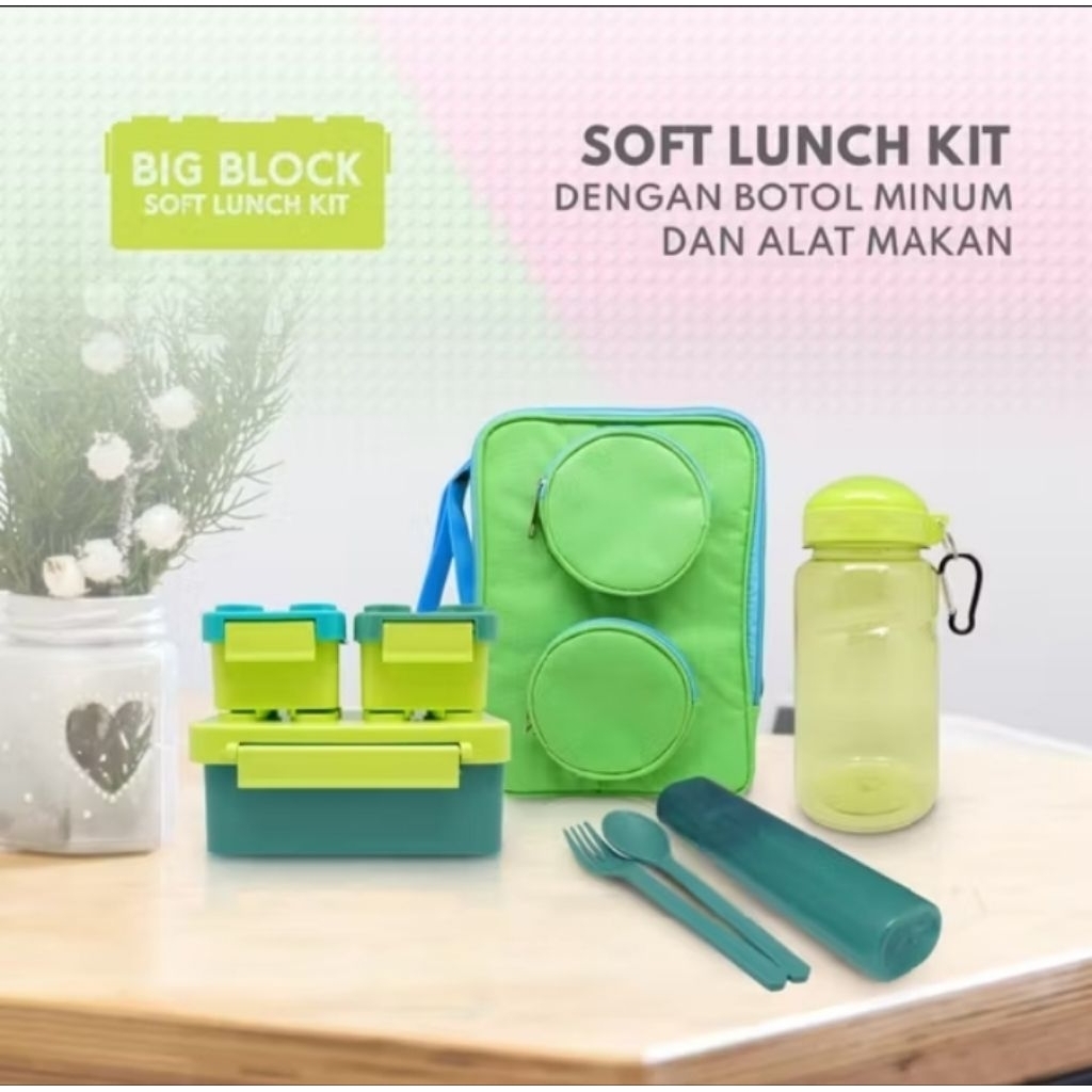 TECHNOPLAST BIG BLOCK SOFT LUNCH KIT