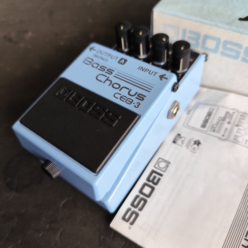 Efek Bass Boss CEB 3 Bass Chorus, Not Nux, Zoom, Valeton