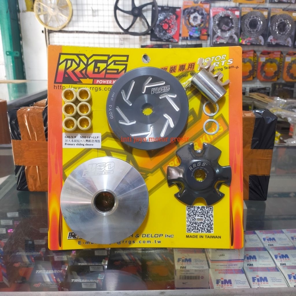 Big Pulley Roler Set RRGS Rumah Roler RRGS Mio Fino110 Nouvo