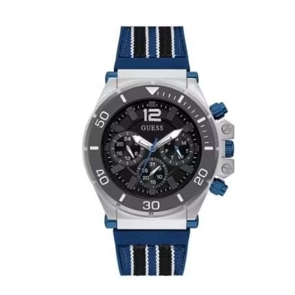 GUESS GW0415G2 BIRU HITAM original