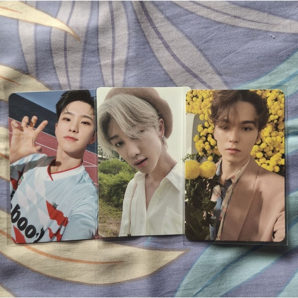 [BACA DESKRIPSI] Photocard PC Seventeen Hoshi Soonyoung The8 Minghao Myungho Vernon Hansol BSS BooSe