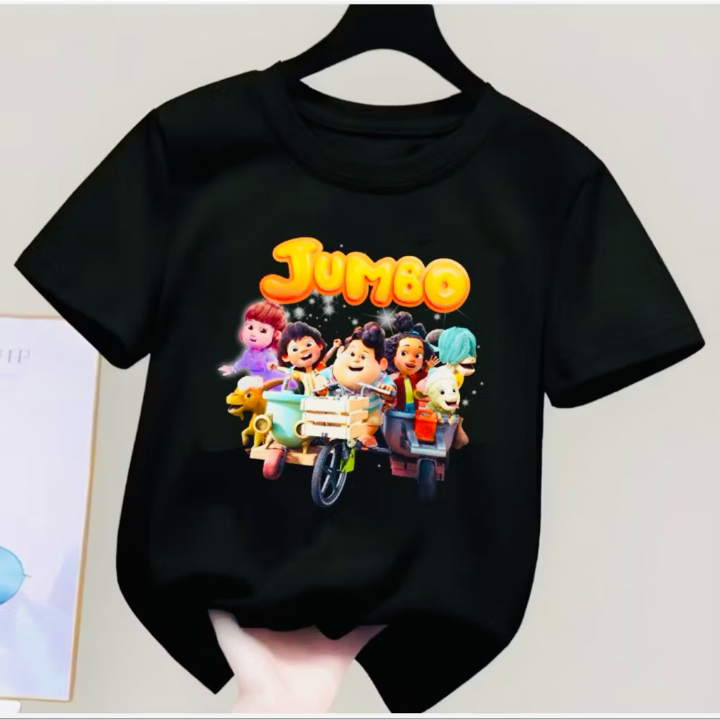Kaos Anak Anak Karakter Jumbo Sepeda umur 2-16 Tahun