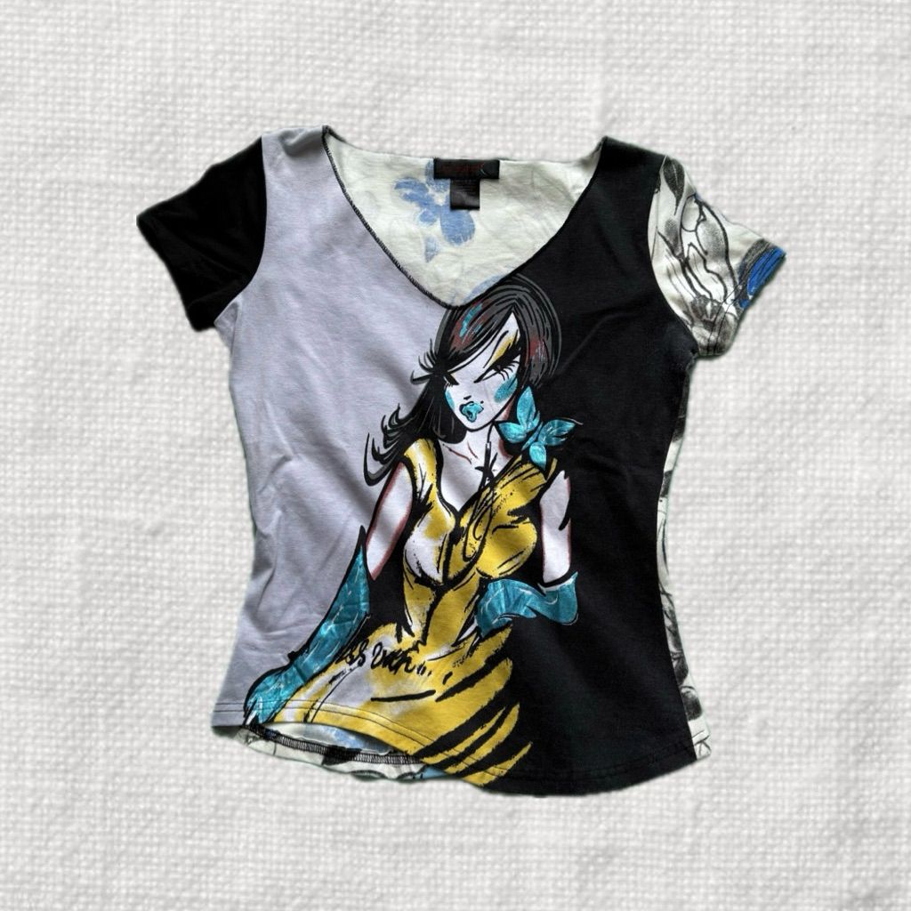 y2k summer graphic tee