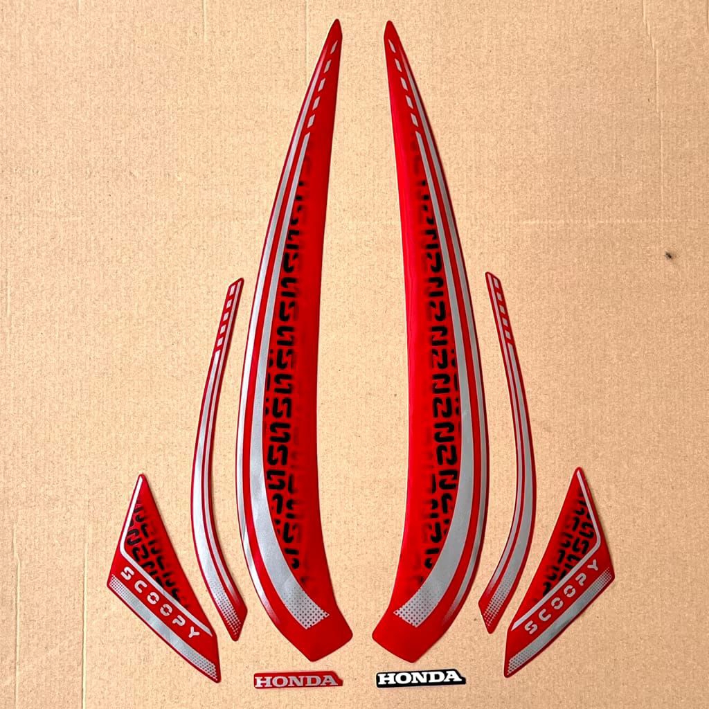 Striping Motor/ Les Body Honda Scoopy Stylish 2025