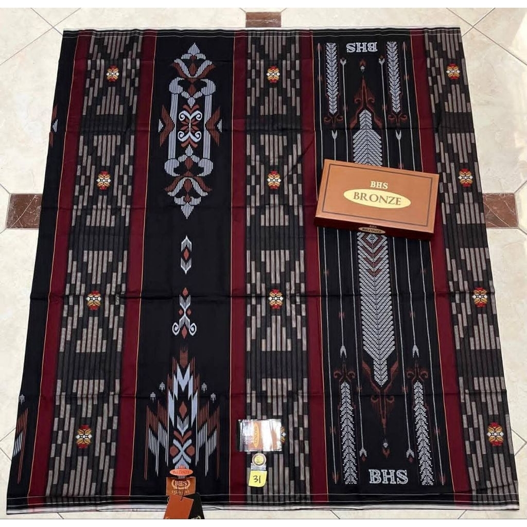SARUNG BHS EXCELLENT SONGKET SGA,SCA MIX BRONZE ORIGINAL
