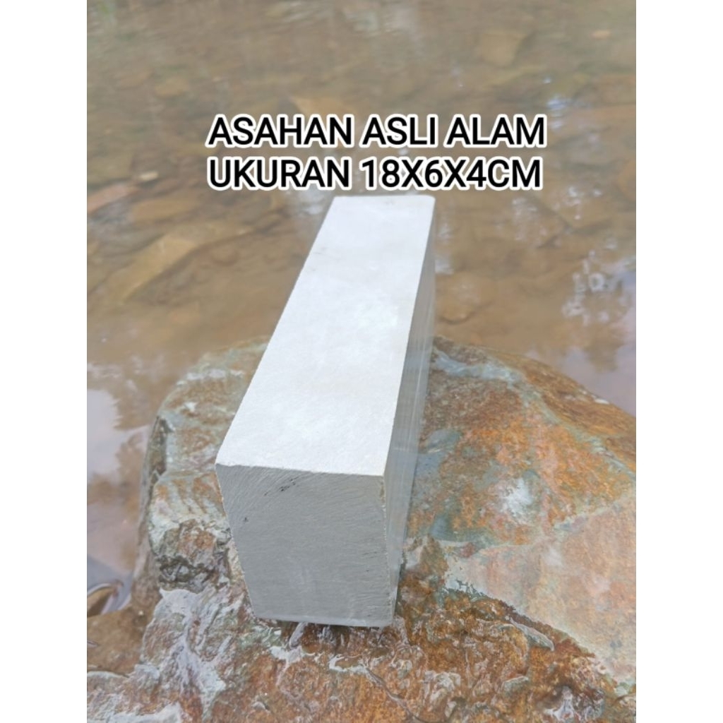 batu asahan pisau golok