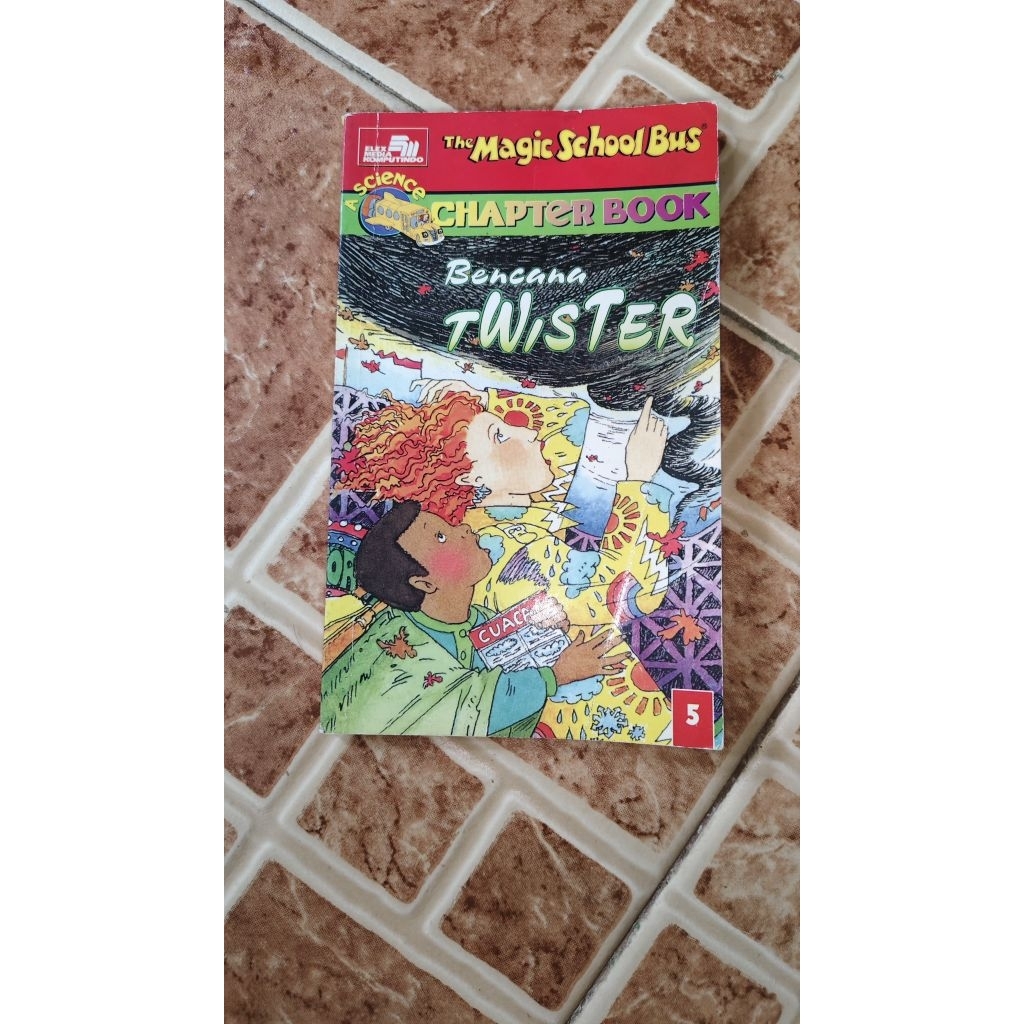 Buku Anak The Magic School Bus Bencana Twister