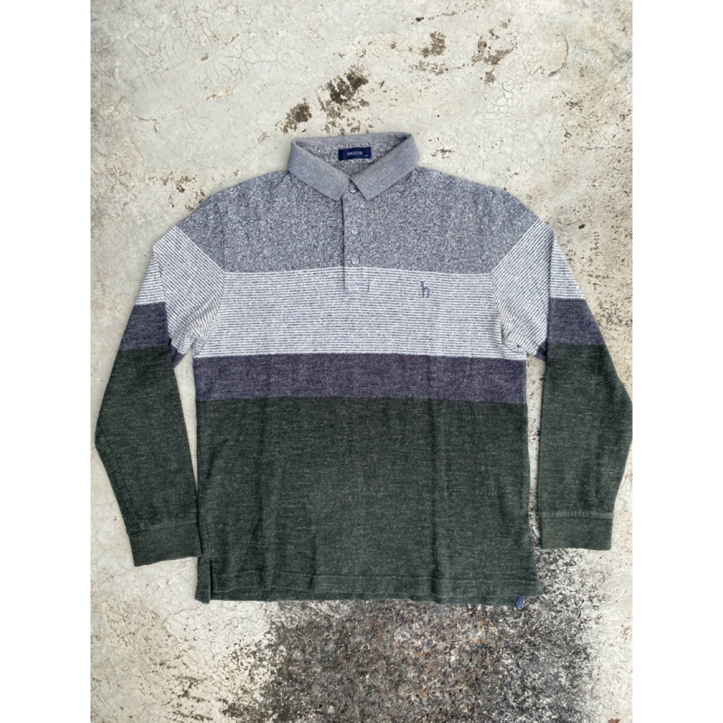 Hazzys Long Sleeve Polo Shirt