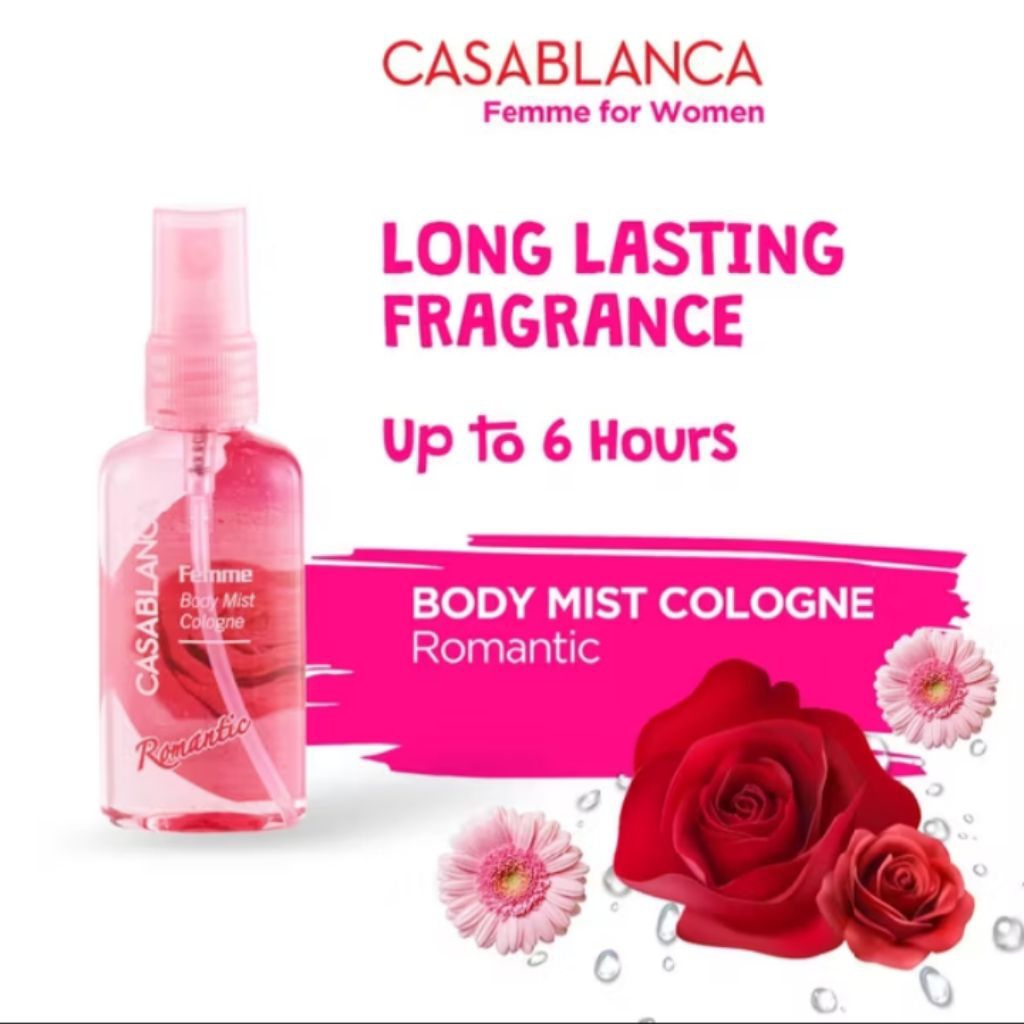PARFUM CASABLANCA/CASABLANCA BODY MIST COLOGNE 50ml