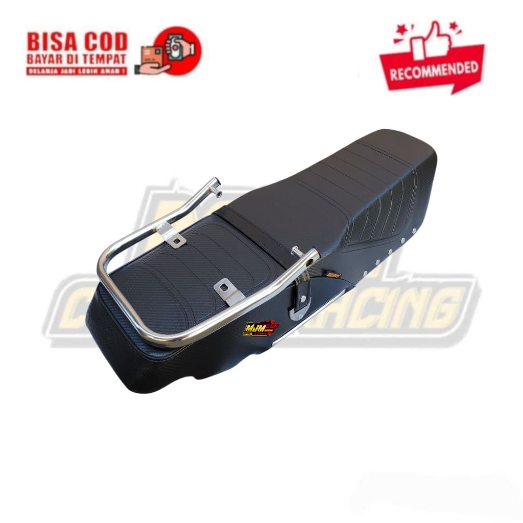 Jok GL PRO GL MAX Ndeleser + Begel Belakang Krom Besi Tebal
