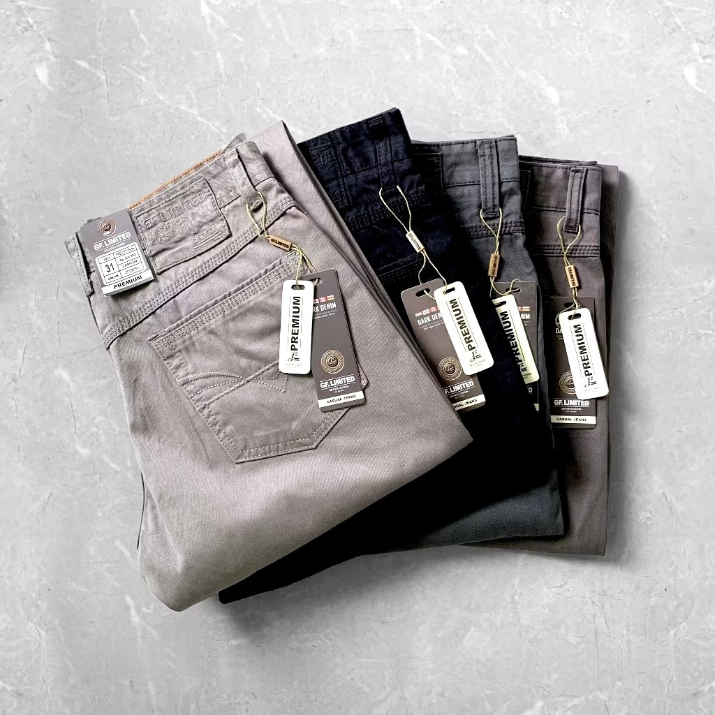 Celana Panjang Kanvas Pria Original Premium Gf Limited Edition