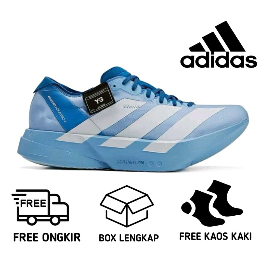 SEPATU OLAHRAGA ADIDAS ADIZERO ADIOS PRO 4 Y-3 RUNNING SHOES ORIGINAL