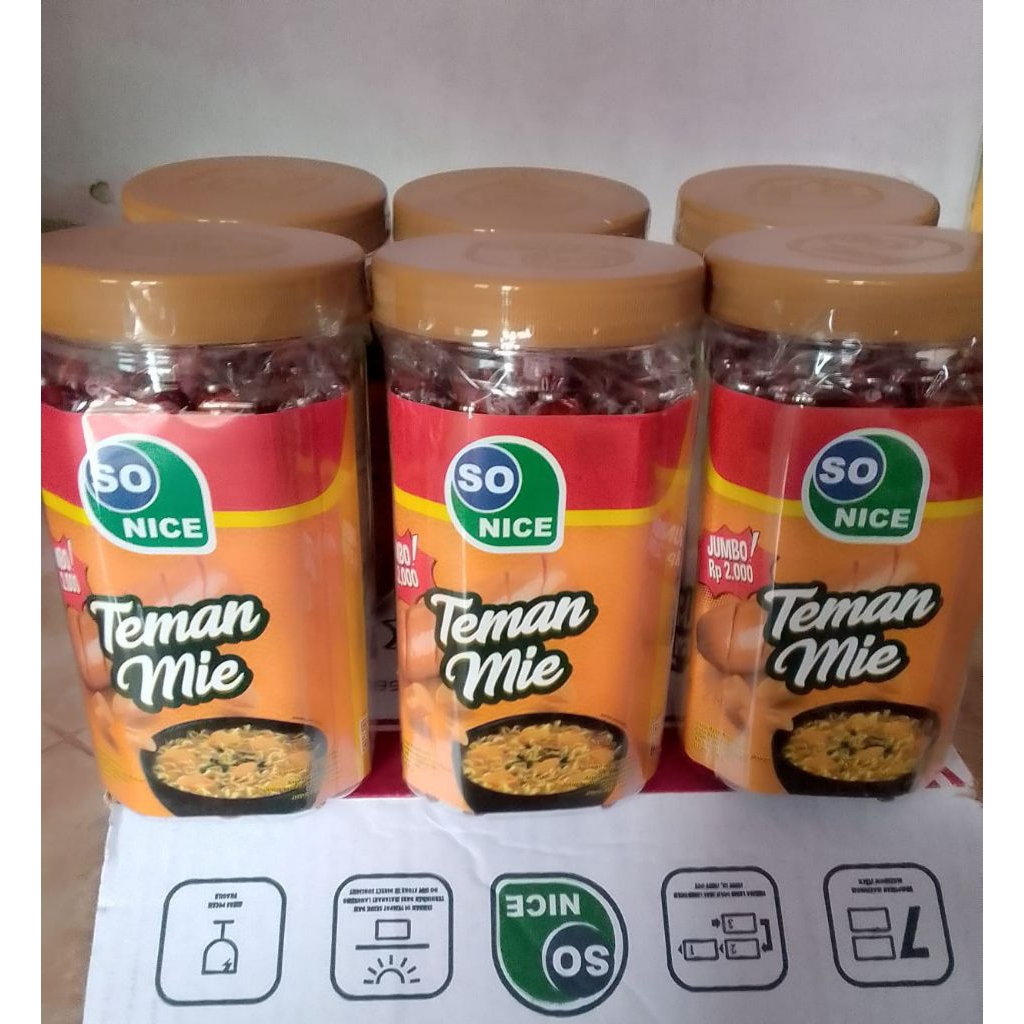 Sosis So Nice jumbo rasa ayam bawang  isi 17 pcs/ toples