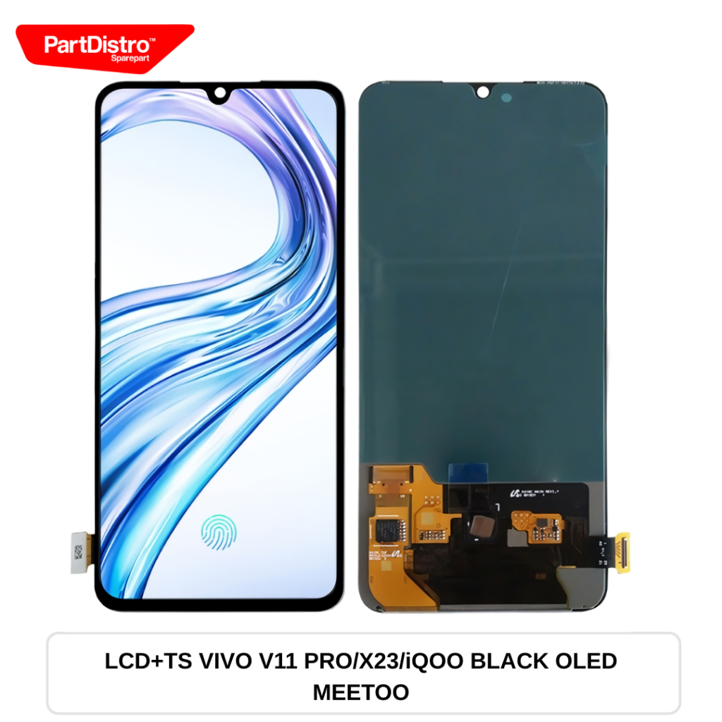 LCD+TS VIVO V11 PRO/X23/iQOO BLACK OLED MEETOO ( fingger on )