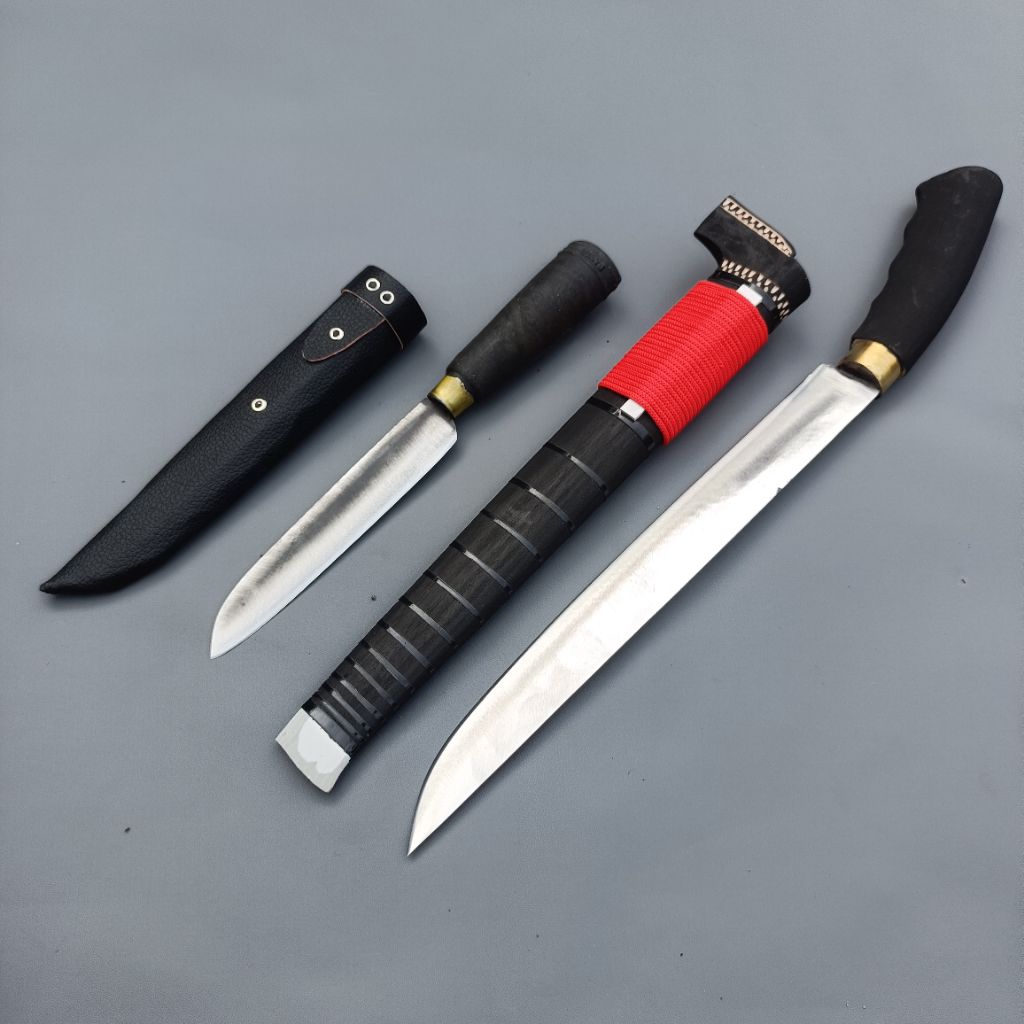 pisau Sembelih Multifungsi Baja Per Premium Bonus Pisau