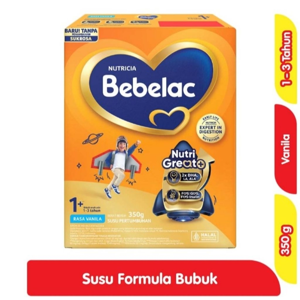 BEBELAC 1+ 350 GRAM 1-3 TAHUN