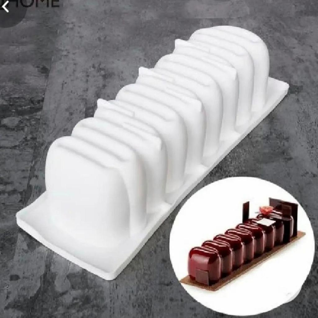 Cetakan cake silicone fancy seperti es krim vinneta, Cetakan cake mouse silicone import, Mould silik