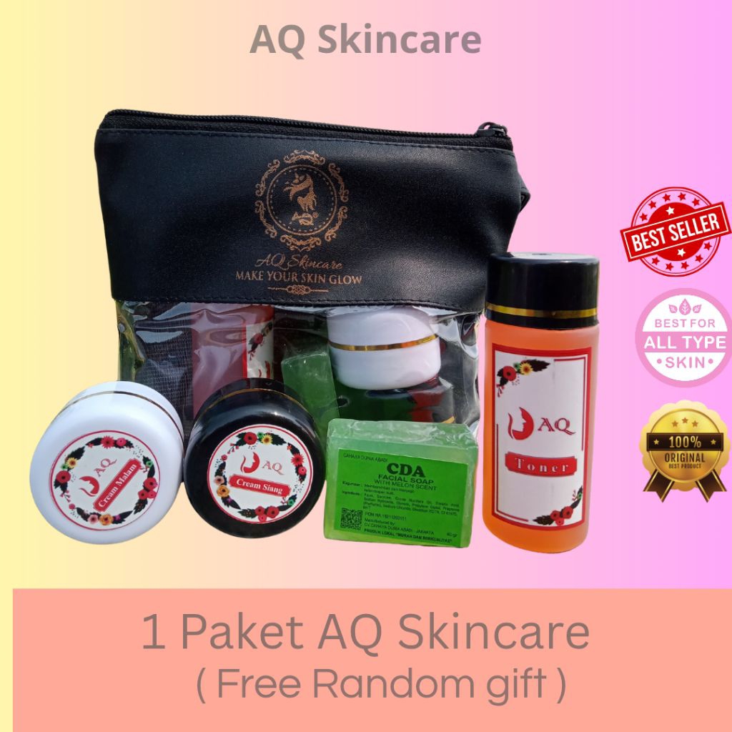[ COD ] CREAM AQ ORIGINAL 100% / Cream Aq Skincare / Cream Wajah Aq Mencerahkan / Cream Pemutih Waja