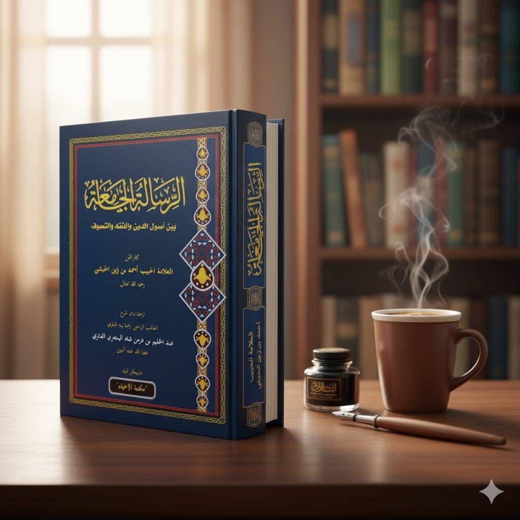 Syarah Ar Risalah Al Jami'ah Arab Melayu Cet Maktabah Ihya' Hard Cover Kertas HVS Syarah Risalah Jam