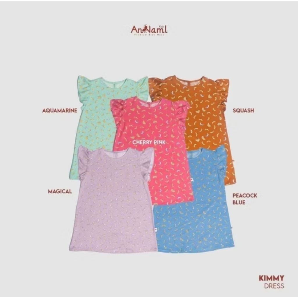 An - Naml Kids - Kimmiy Dress - Atelier Angelina Little Sarah & Diana Dress