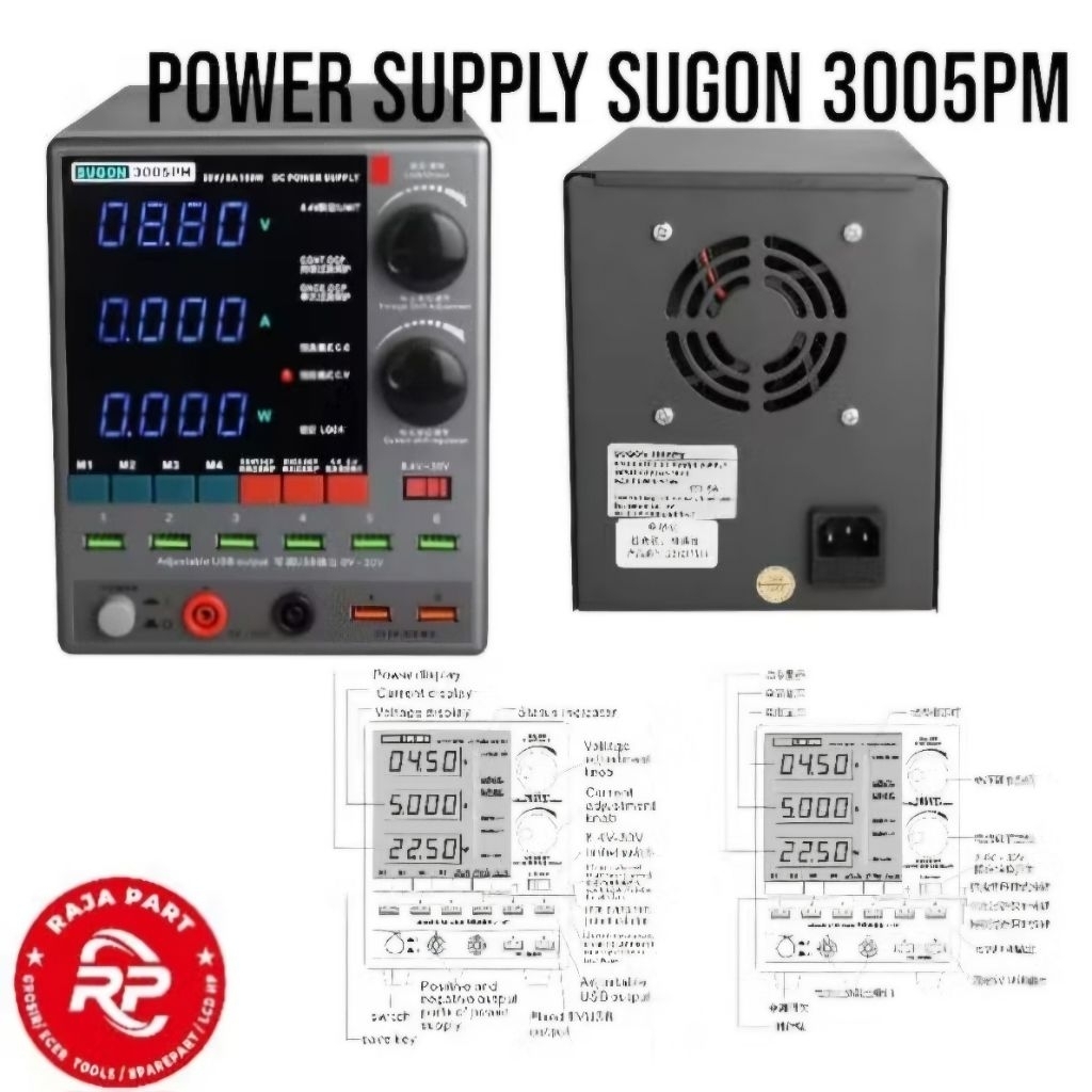 POWER SUPPLY SUGON 3005PM ORIGINAL