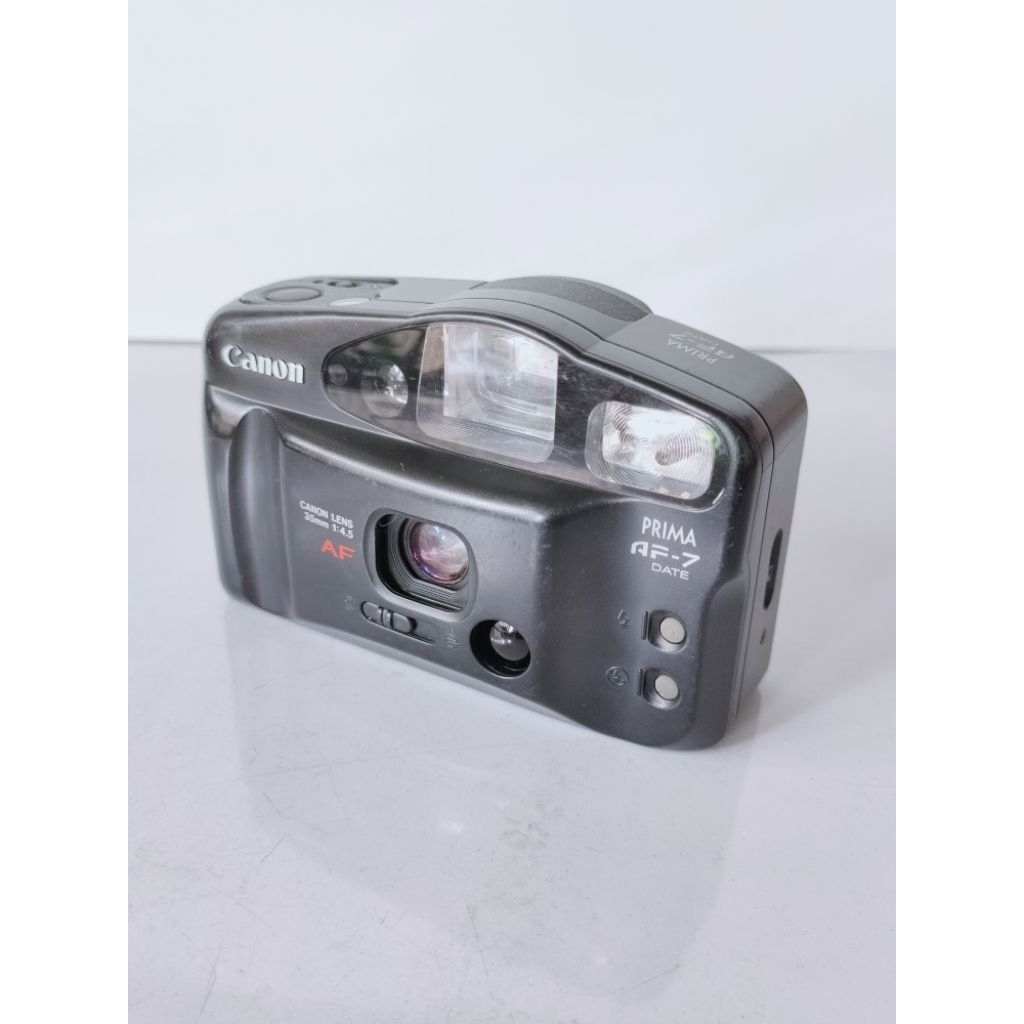 Kamera analog vintage Canon prima AF7 date camera photo film classic kamera poket koleksi kamera law