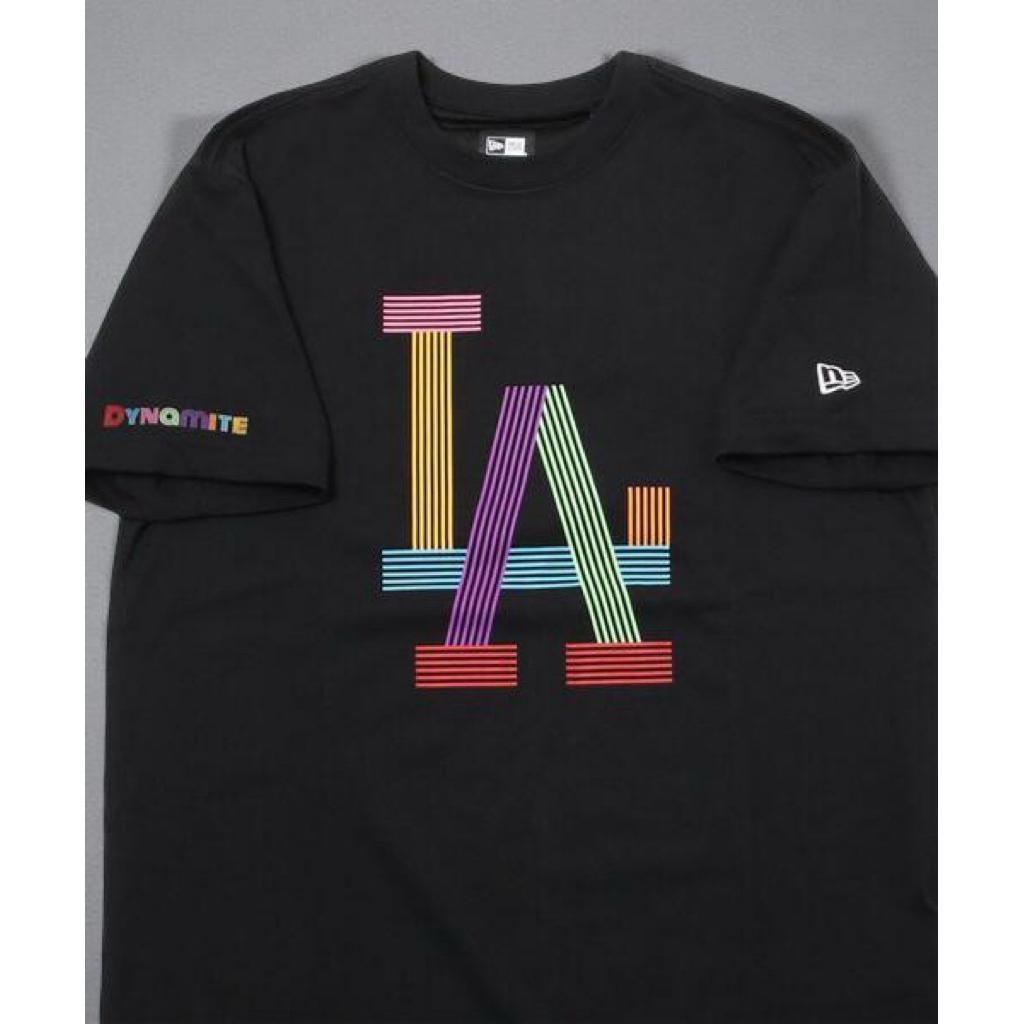 New Kaos New Era LA Dinamite Import Full Cotton 20s Super Premium High Premium Unisex No Bordir