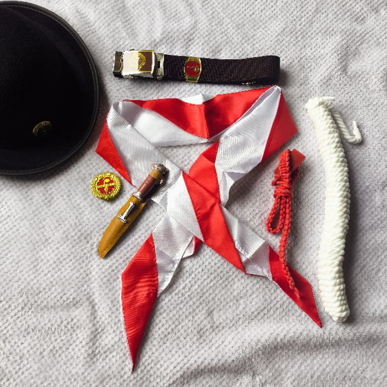 SET ATRIBUT PRAMUKA LENGKAP SIAGA PENGGALANG PEMBINA SD SMP SMA PUTRA PUTRI