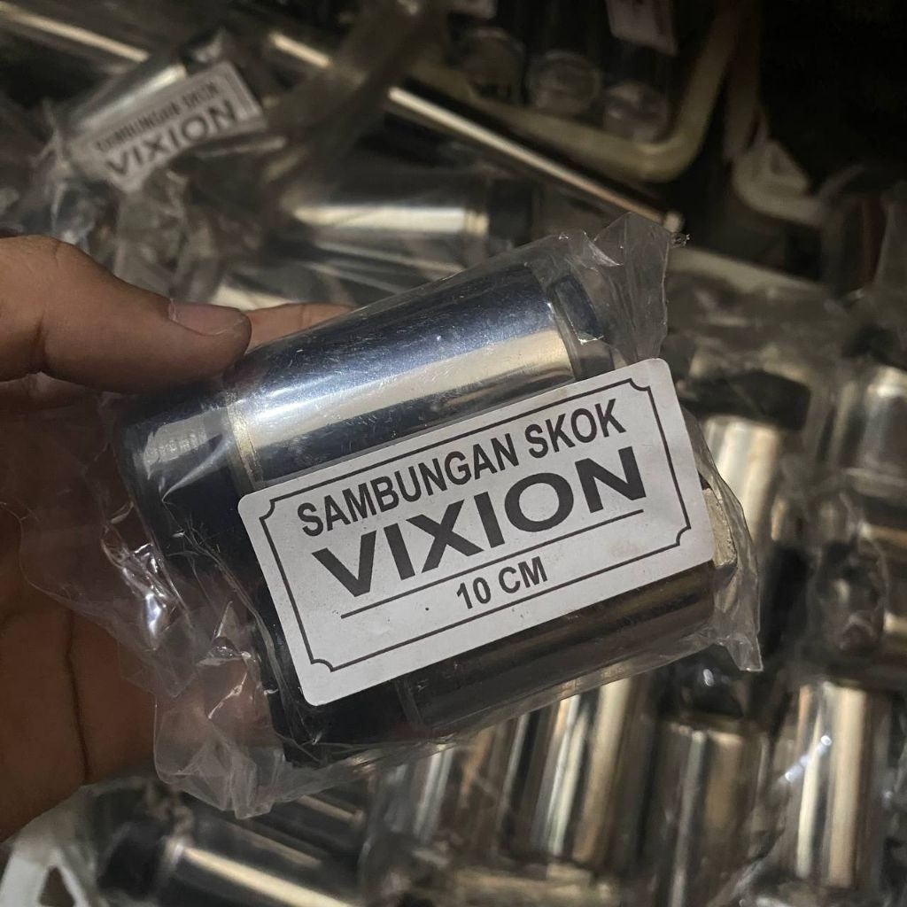 peninggi shock depan sambungan skok depan yamaha vixion panjang 10cnm 15cm 20cm