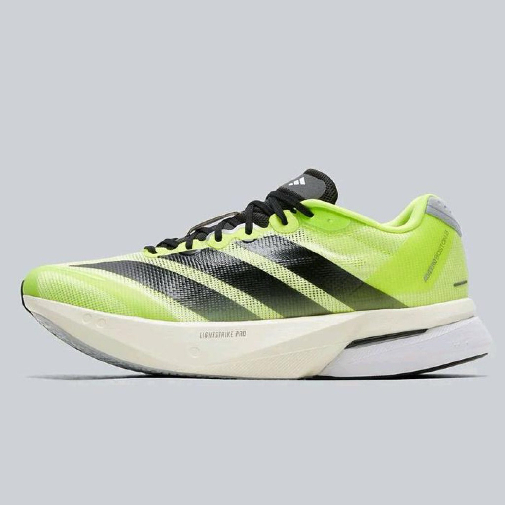 Sepatu Lari Adizero Boston 13 Green Stabilo