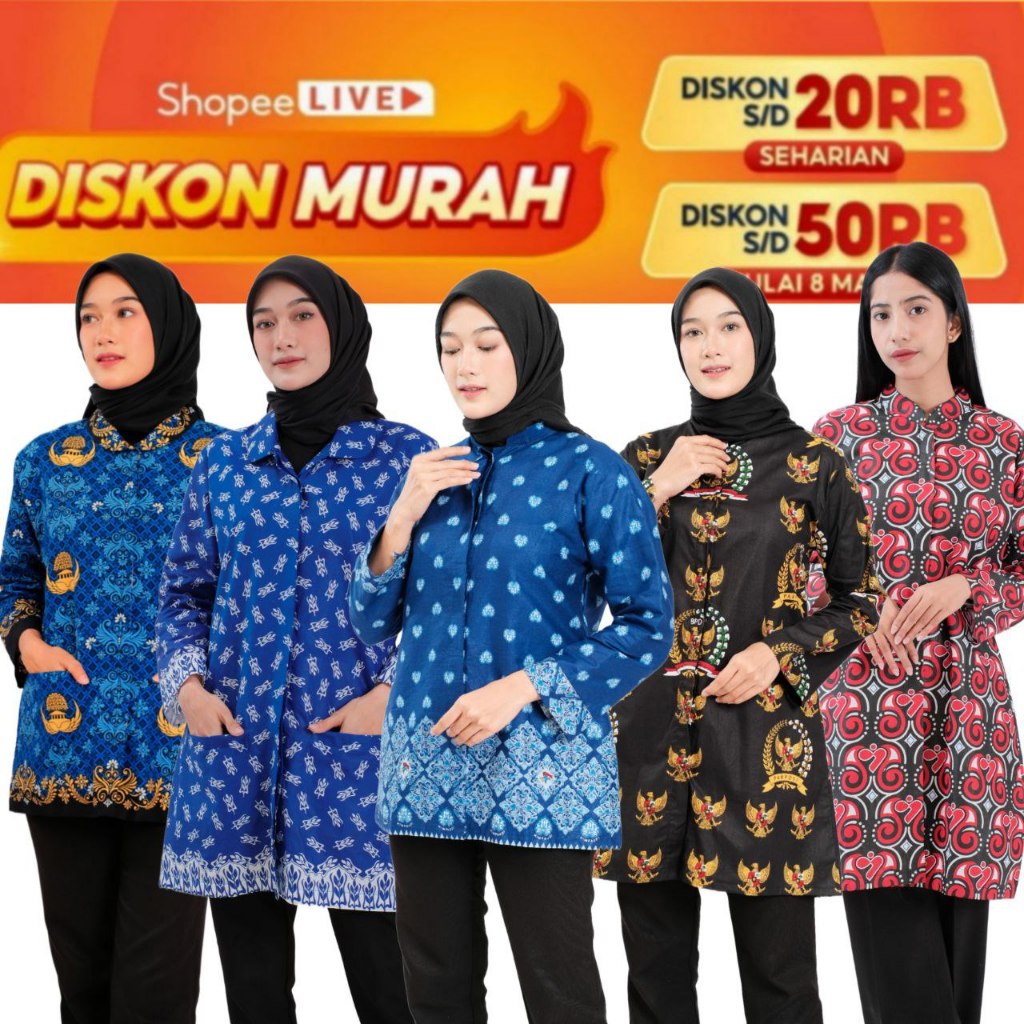 Batik Fkdt Seragam Batik Fkdt Kemeja Fkdt Katun