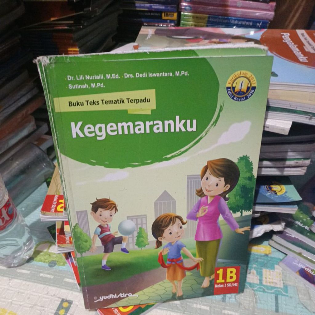 original buku teks tematik terpadu( kegemaranku) untuk sd/mi 1 B