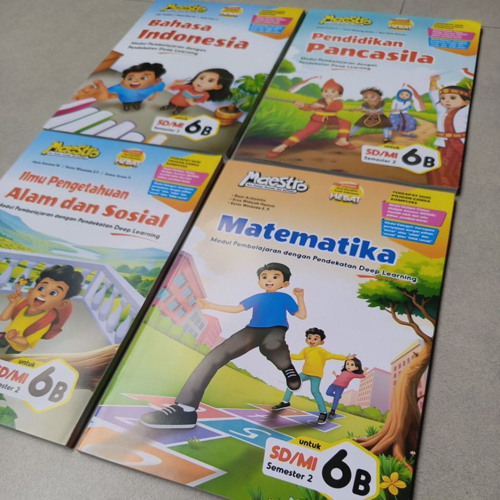 New lks Maestro. SD Kelas 6 semester 2. Terbaru 2025/2026