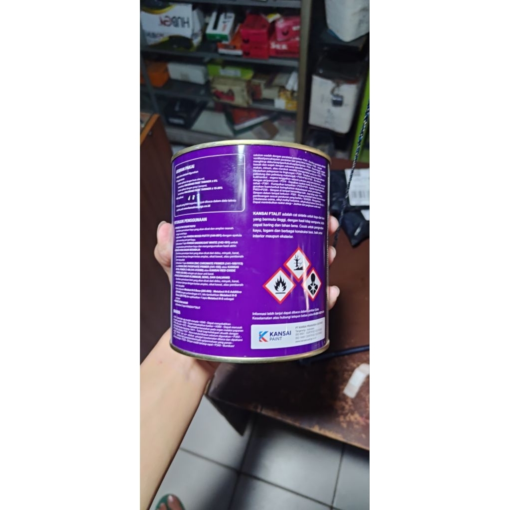 FTALIT White Doff 559 Cat Minyak