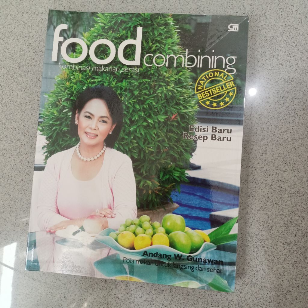 Buku Food Combining Andang W Gunawan Gramedia