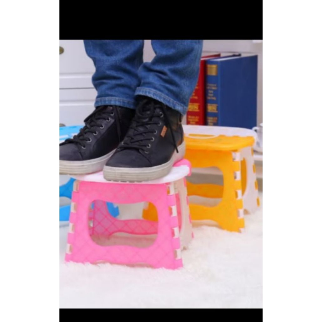 kursi lipat anak karakter boneka/bangku lipat mini kartun