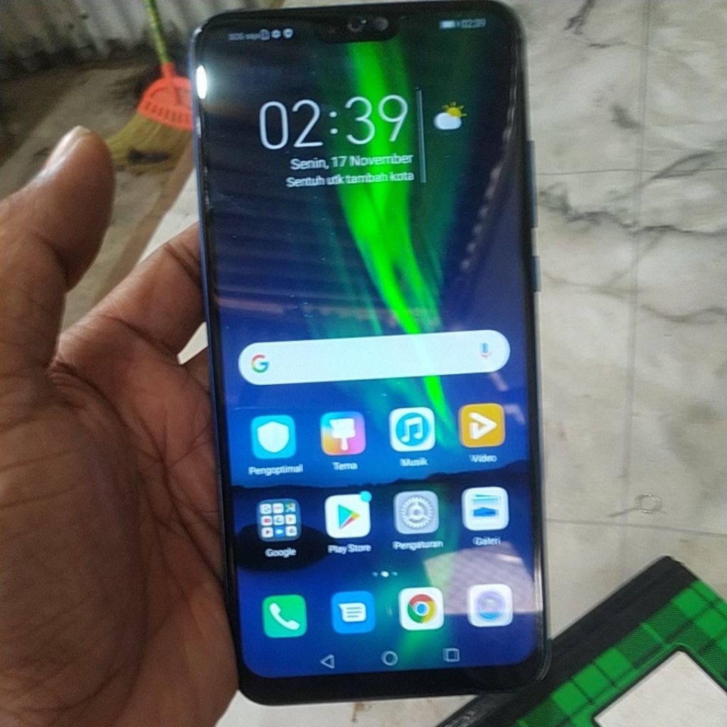 hp honor 8x ram 4/128 second nurmal