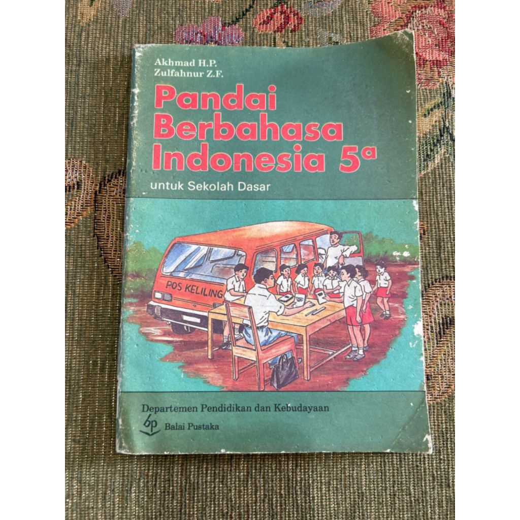 Buku Pandai Berbahasa Indonesia jilid  5a tahun 1993