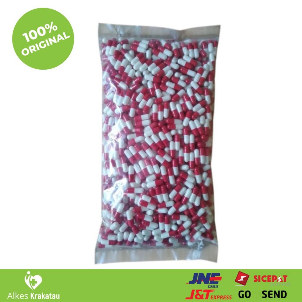Kapsul Kosong ukuran 00 Brataco Chemika / Capsule Obat