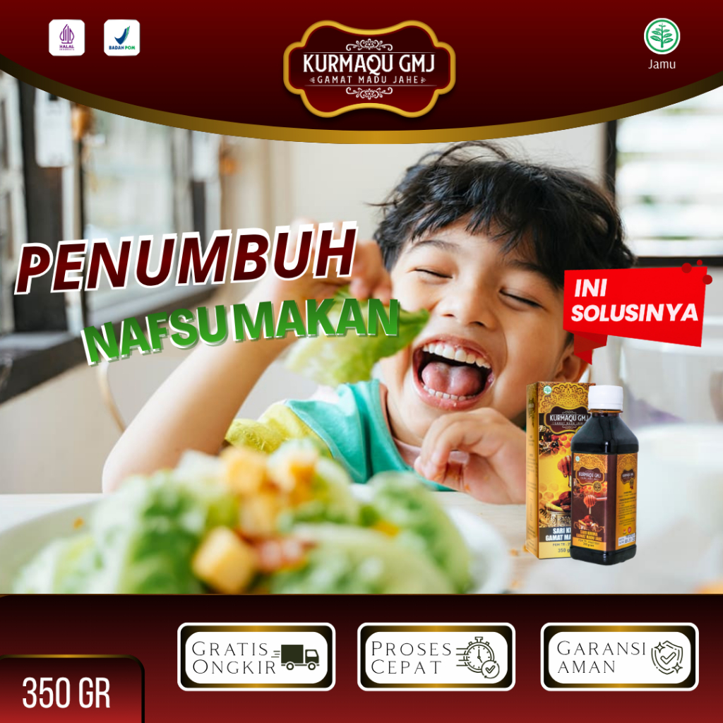 Madu Vitamin Penambah Nafsu Makan Anak Dewasa Nutrisi Lebih Keserap Tidur Lebih Nyenyak Kurmaqu asli