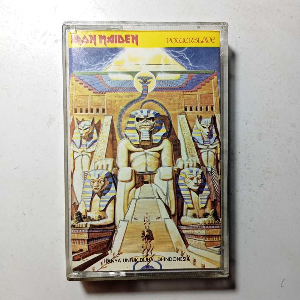kaset pita iron Maiden - Powerslavee