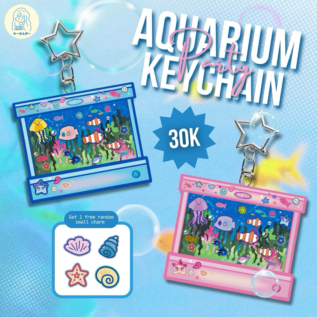 Aquarium Party Keychain HUNIXX