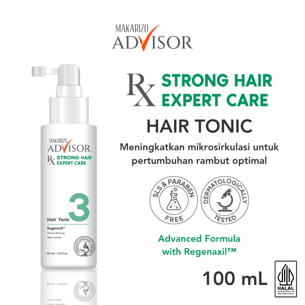 Makarizo Advisor RX Strong Hair Expert Care Tonic 100 mL