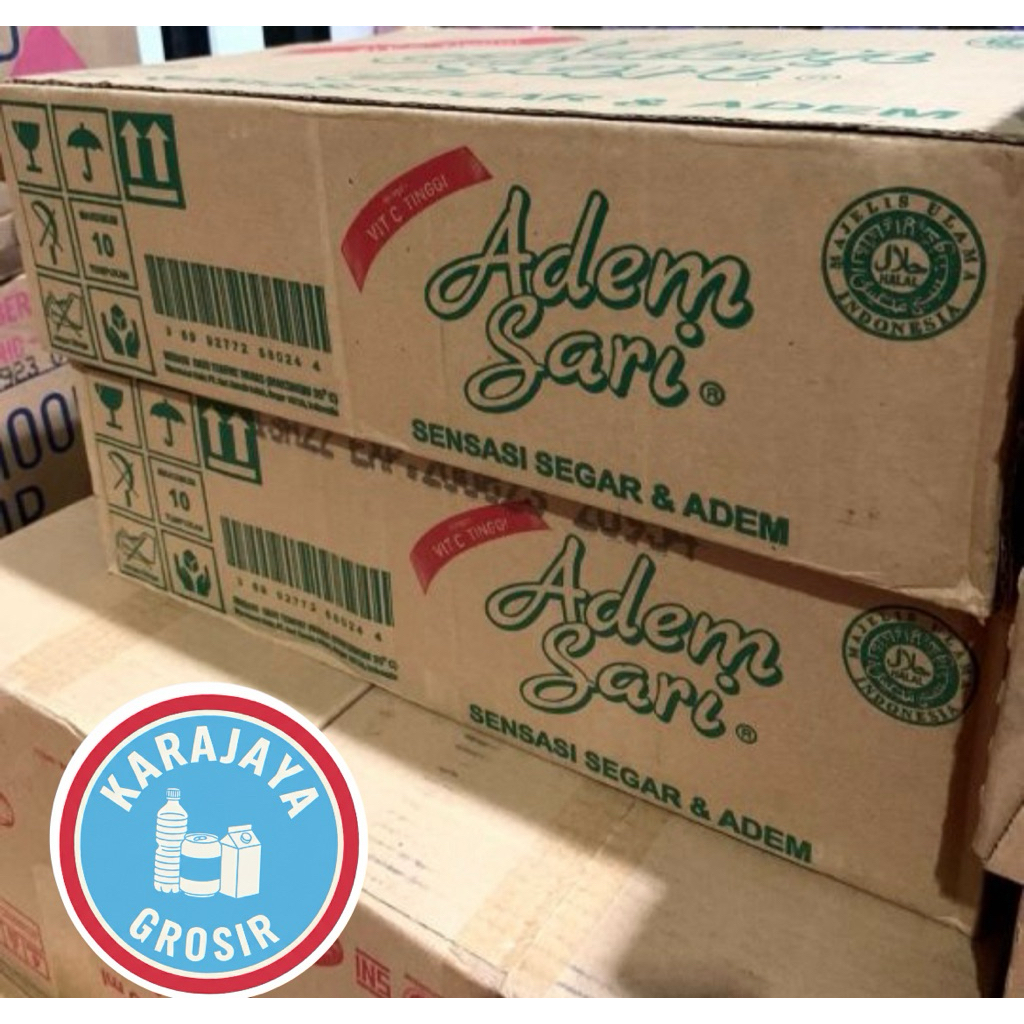 ADEM SARI RASA LEMON HERBAL KALENG 320ML 1 DUS