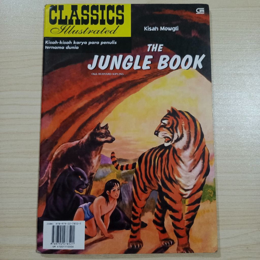 Classics Illustrated The Jungle Book Kisah Mowgli