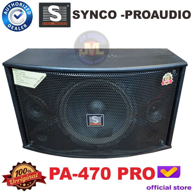 Synco proaudio Pa470 Pro 10-inch Speaker Pasif Synco Proaudio PA-470 PRO