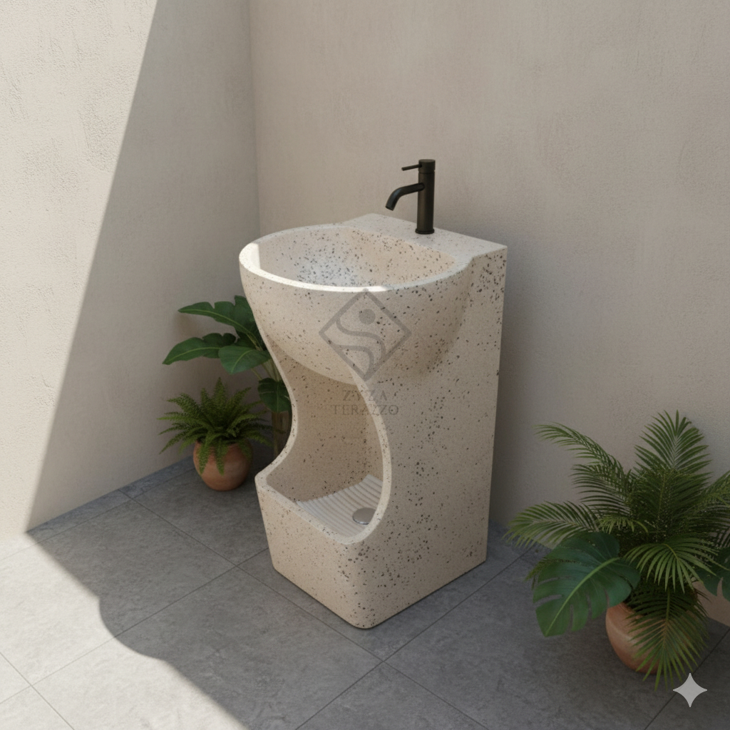 Wastafel Wudhu Modern Minimalis